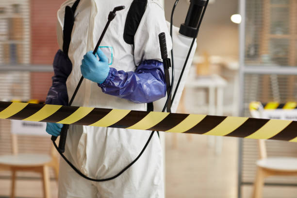 Professional Biohazard technician working in Mount Vernon, IA